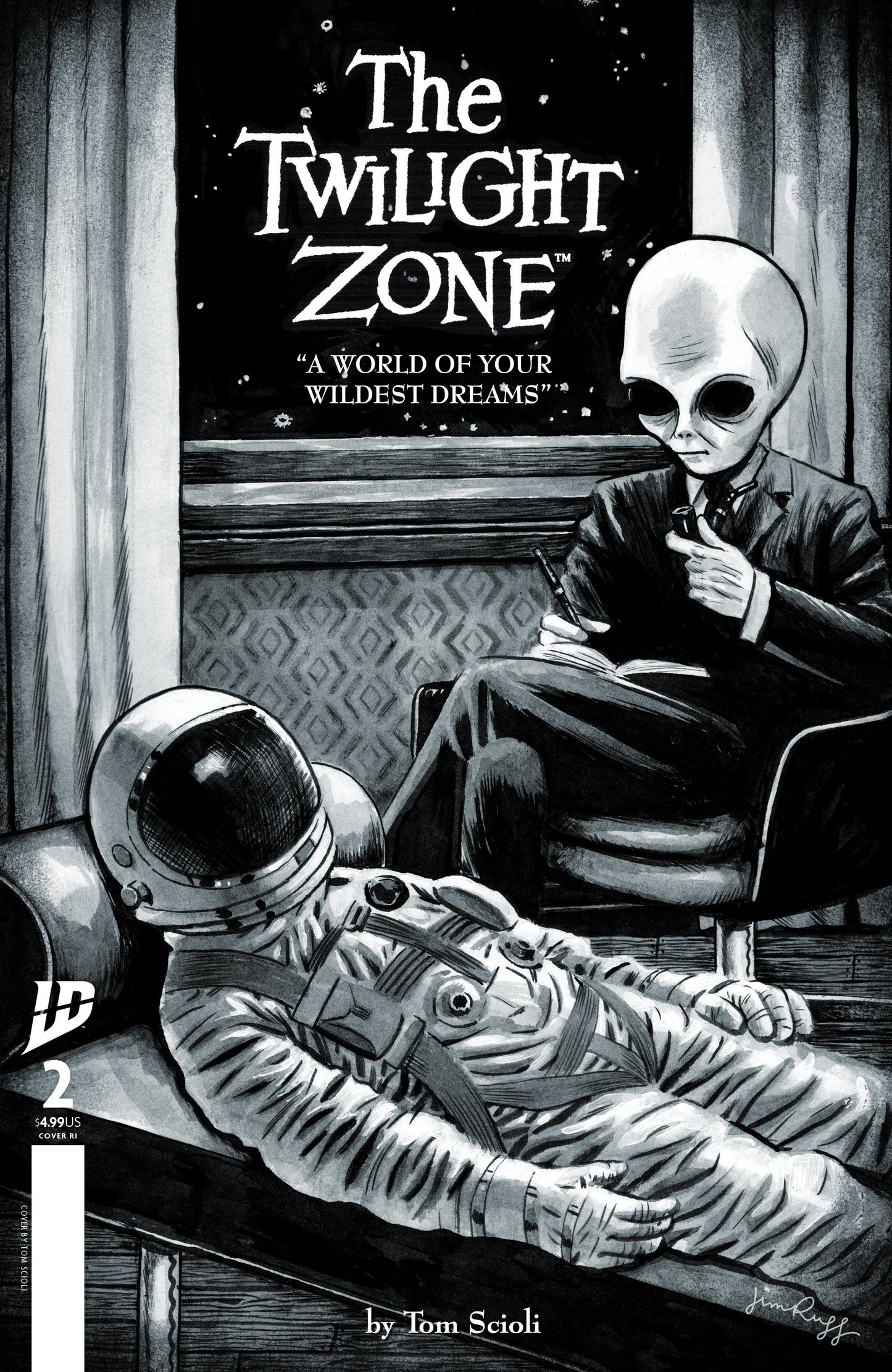 Twilight Zone #2 Variant RI 1:15 (Rugg)