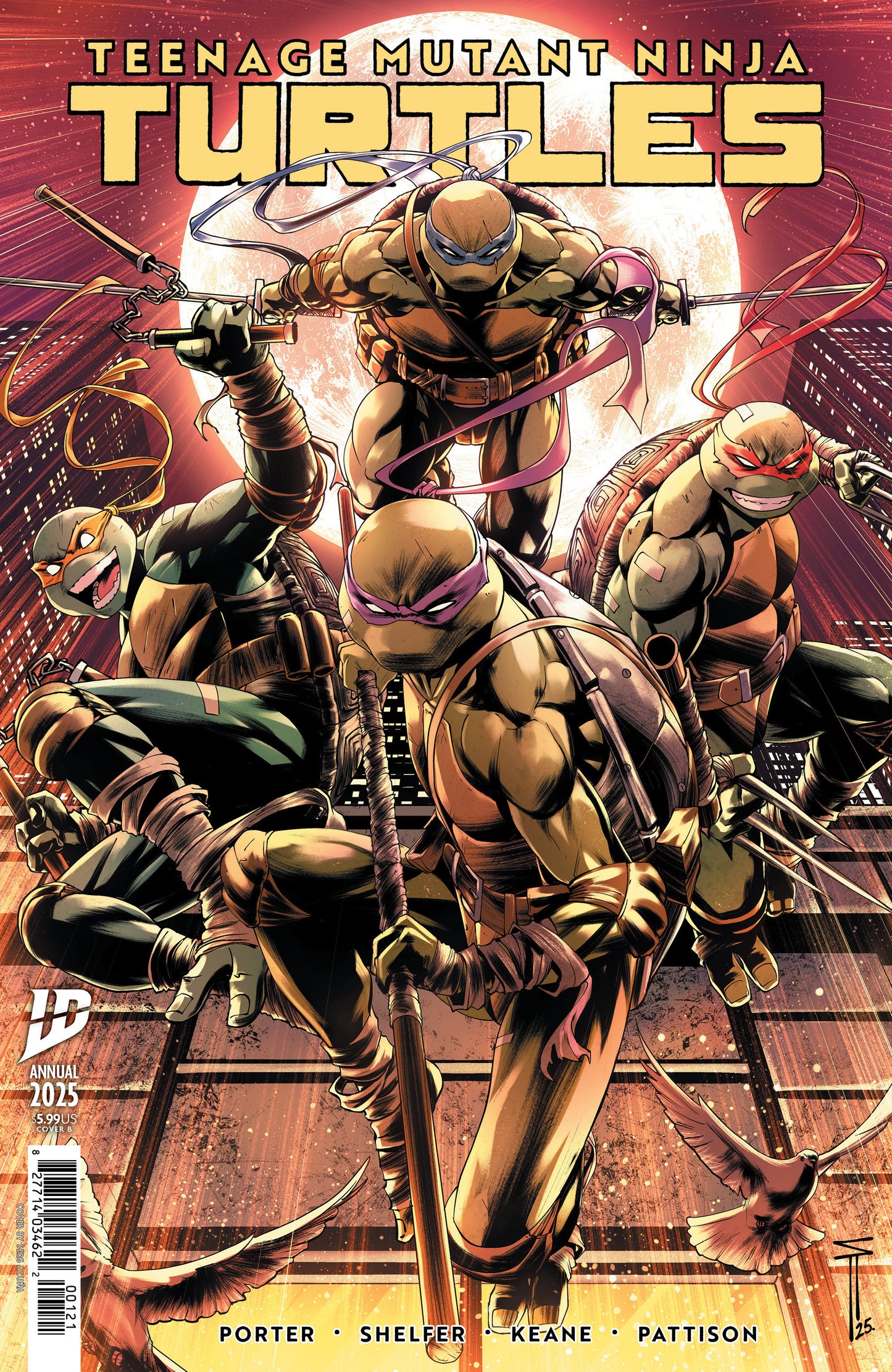 Teenage Mutant Ninja Turtles Annual 2025 Variant B (Acuña)