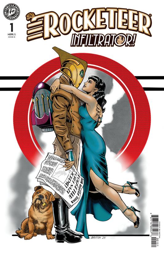Rocketeer: Infiltrator! #1 Variant Ri 1:10 (Britton)