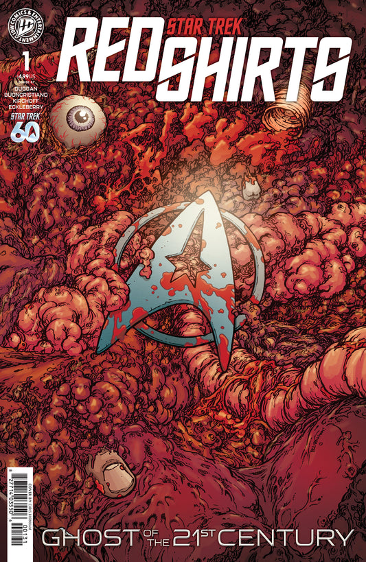 Star Trek: Red Shirts  Ghost Of The 21st Century #1 Variant Ri 1:15 (Burnham)