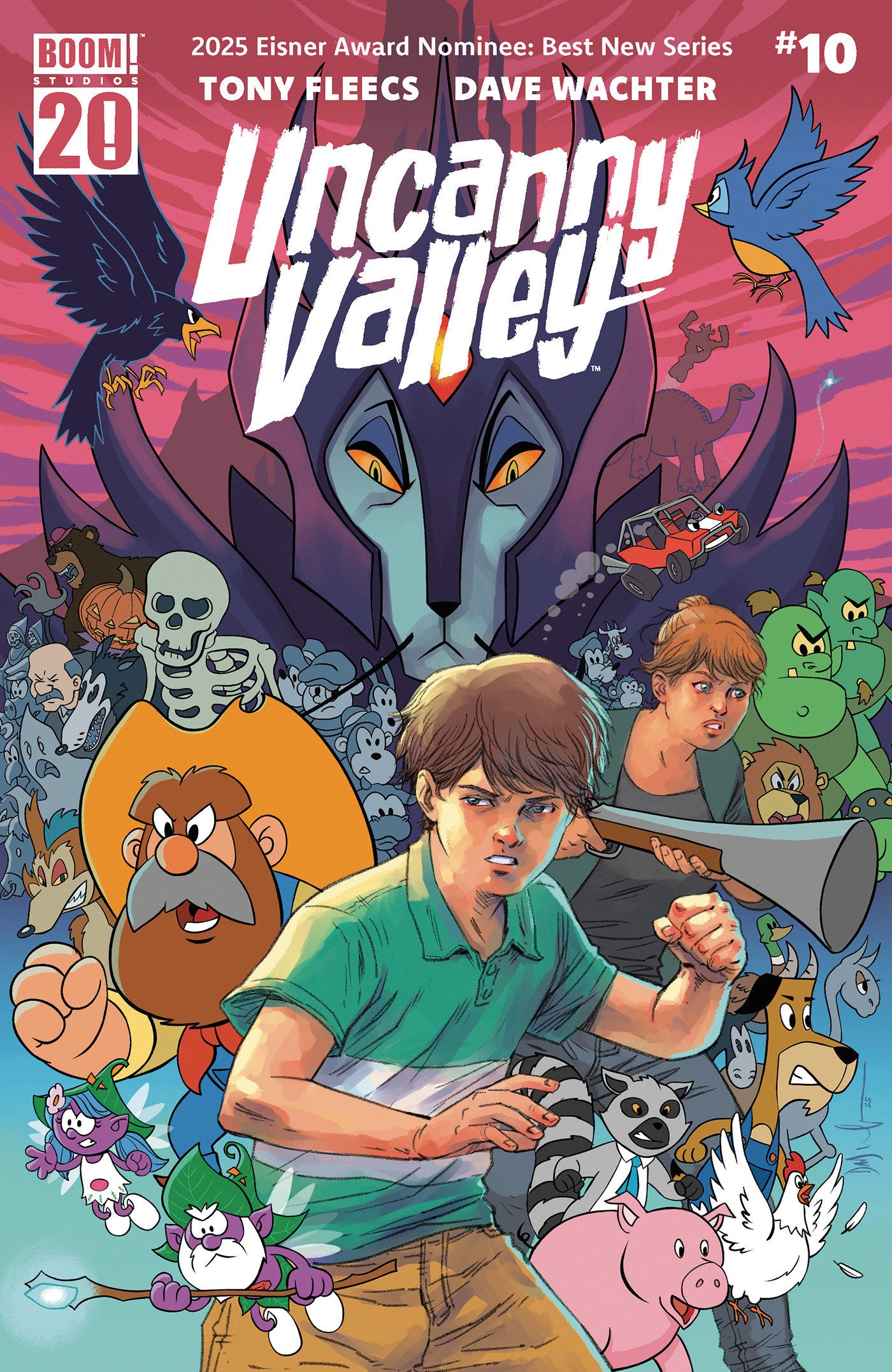 Uncanny Valley (2024) #10 (of 10) Cover A Wachter