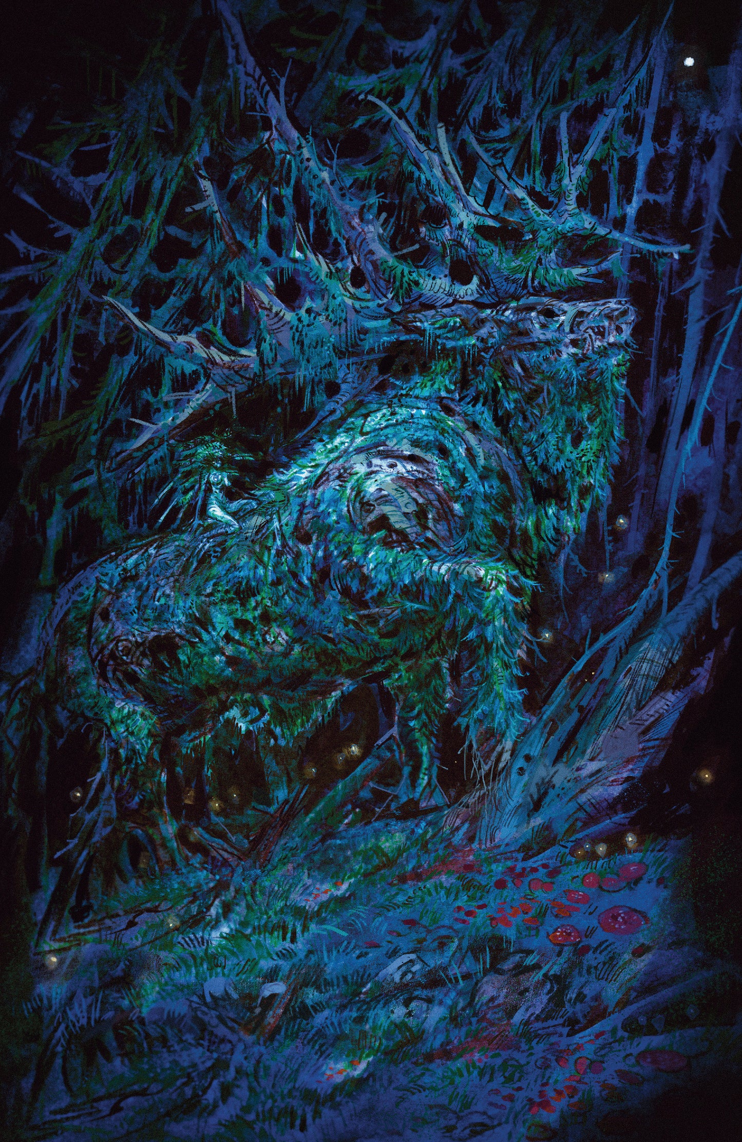 Creeping Below #4 F Unlimited Variant (Full Art, Wolfe)