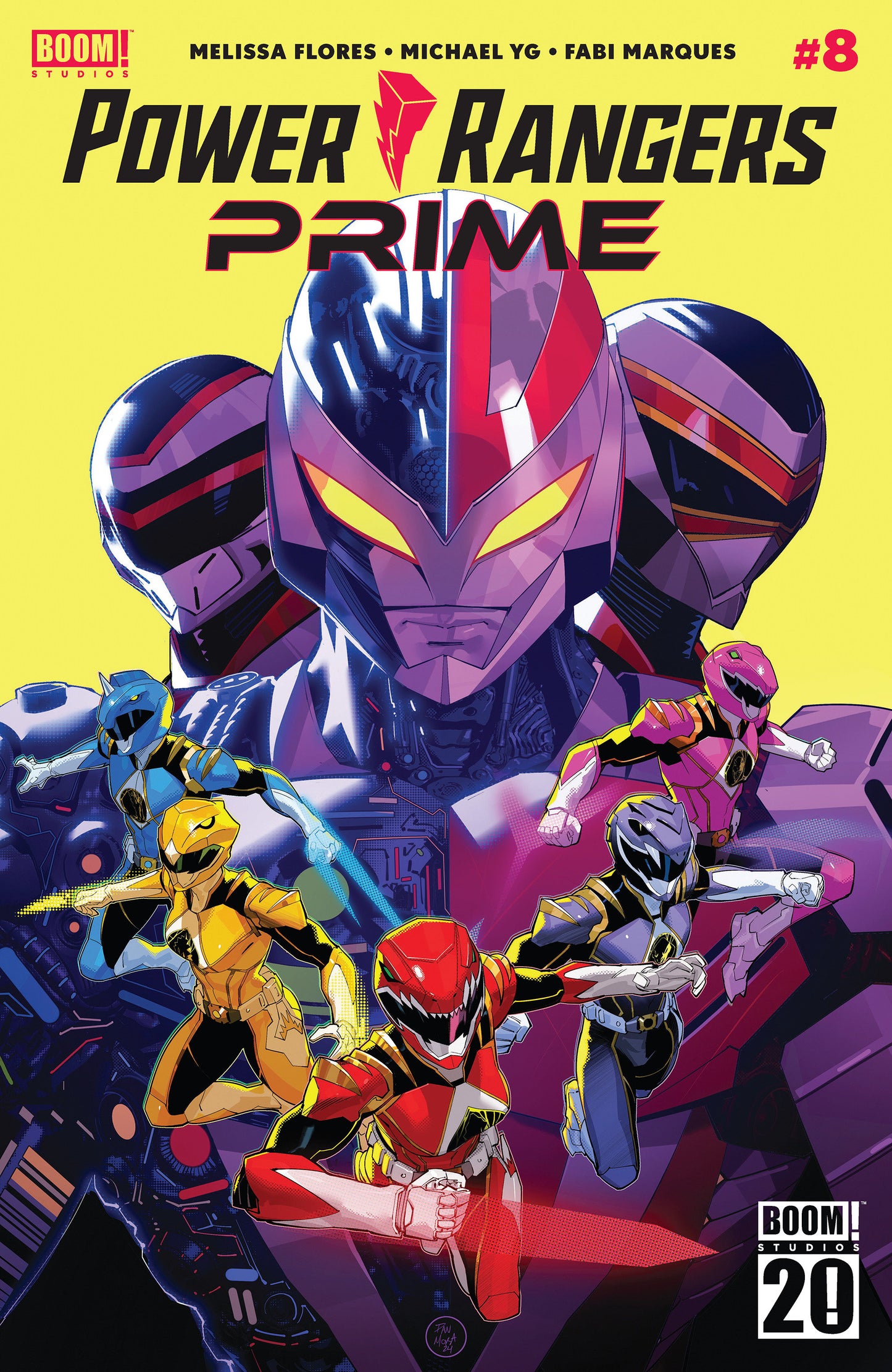 Power Rangers Prime (2024) #8 Cover A Mora