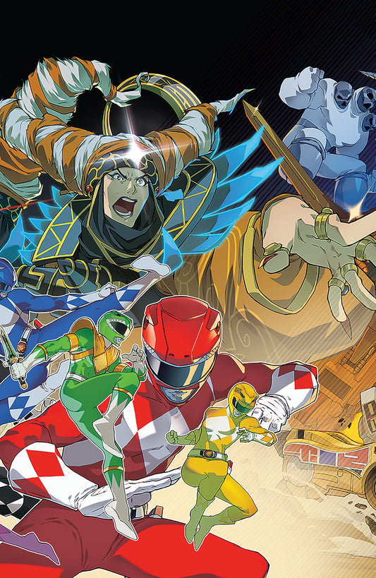 Mighty Morphin Power Rangers: Rita's Rewind (2025) #1 Cover C Foil Game Art Virgin Variant