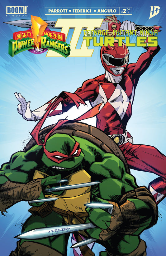 Mighty Morphin Power Rangers/Teenage Mutant Ninja Turtles III #2 B Variant (Dressed, Randolph)