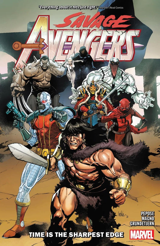 Savage Avengers [2022] Vol 01: Time Is The Sharpest Edge TPB