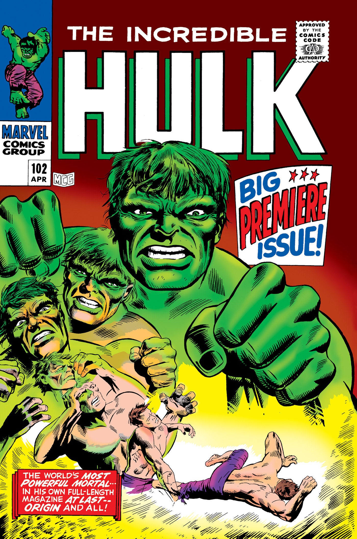 Mighty Marvel Masterworks: Incredible Hulk Vol 04: Let There Be Battle TPB Original Cover [Direct Market Only]