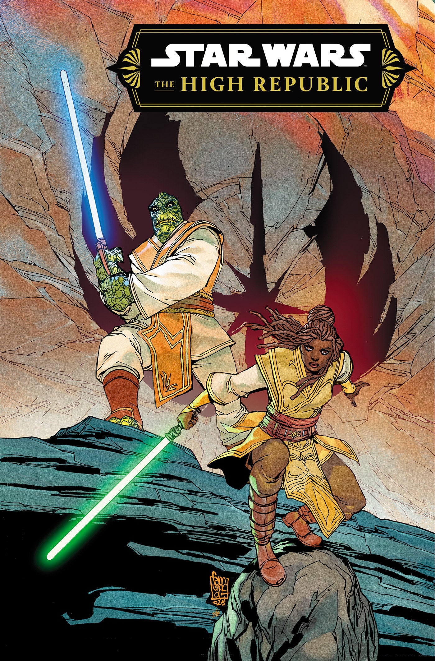Star Wars: The High Republic Phase III - Trials Of The Jedi Omnibus HC Camuncoli Cover [Direct Market Only]