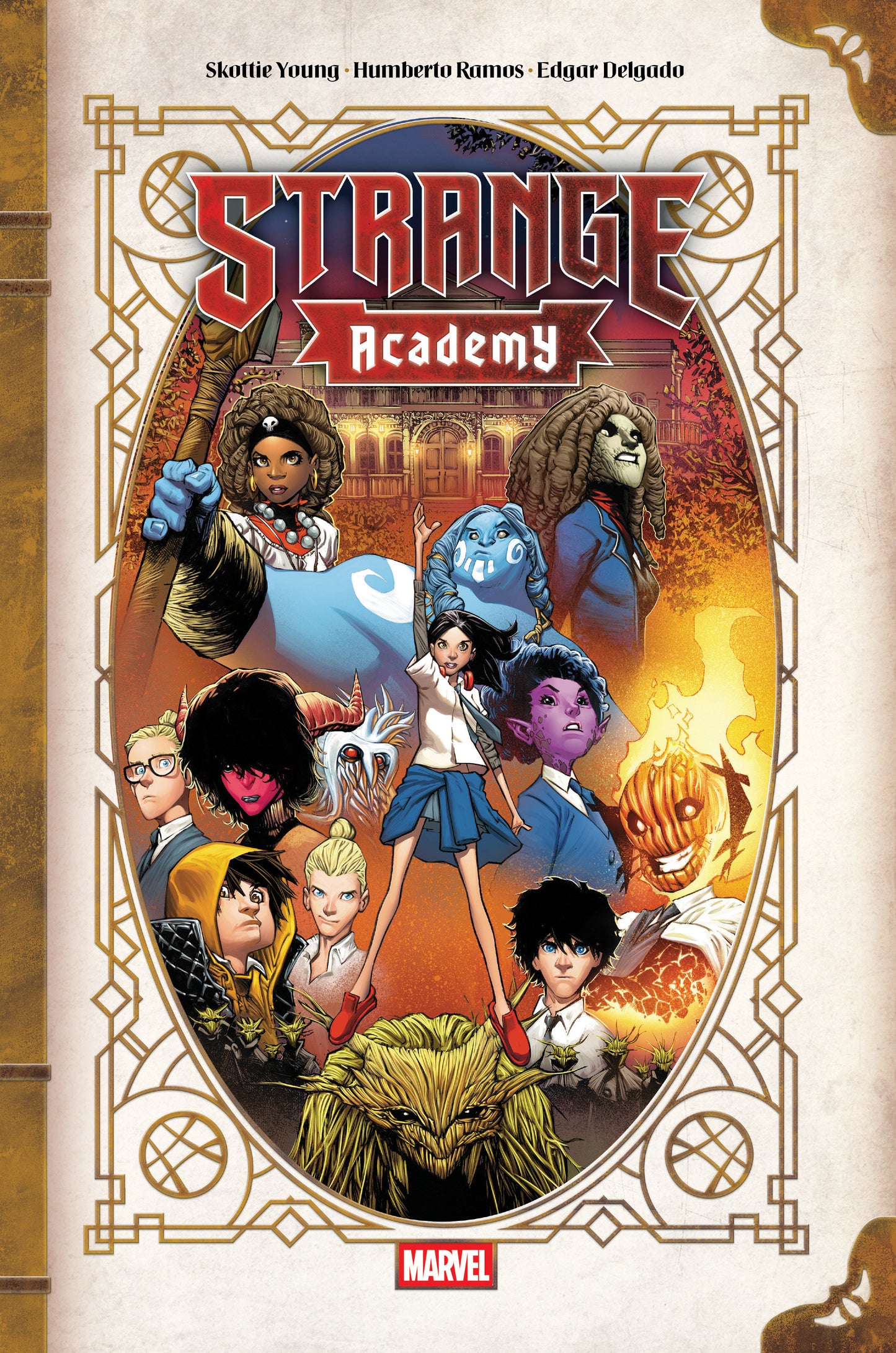 Strange Academy Omnibus HC Humberto Ramos Cover