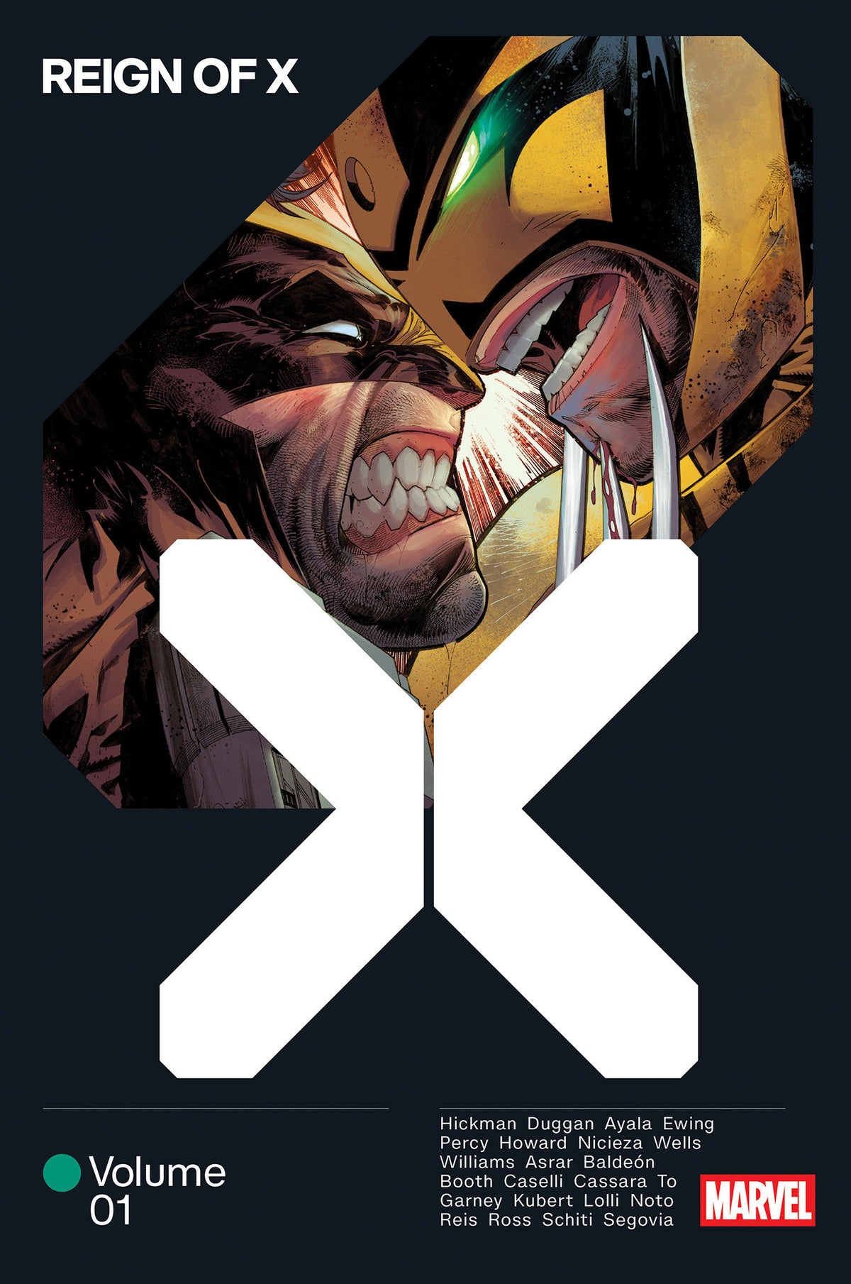 X-Men: Age Of Krakoa   Reign Of X Omnibus Volume. 1 Adam Kubert Cover
