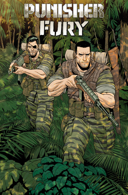 Punisher & Fury Max By Garth Ennis Omnibus HC Jacen Burrows Cover [Direct Market Only]