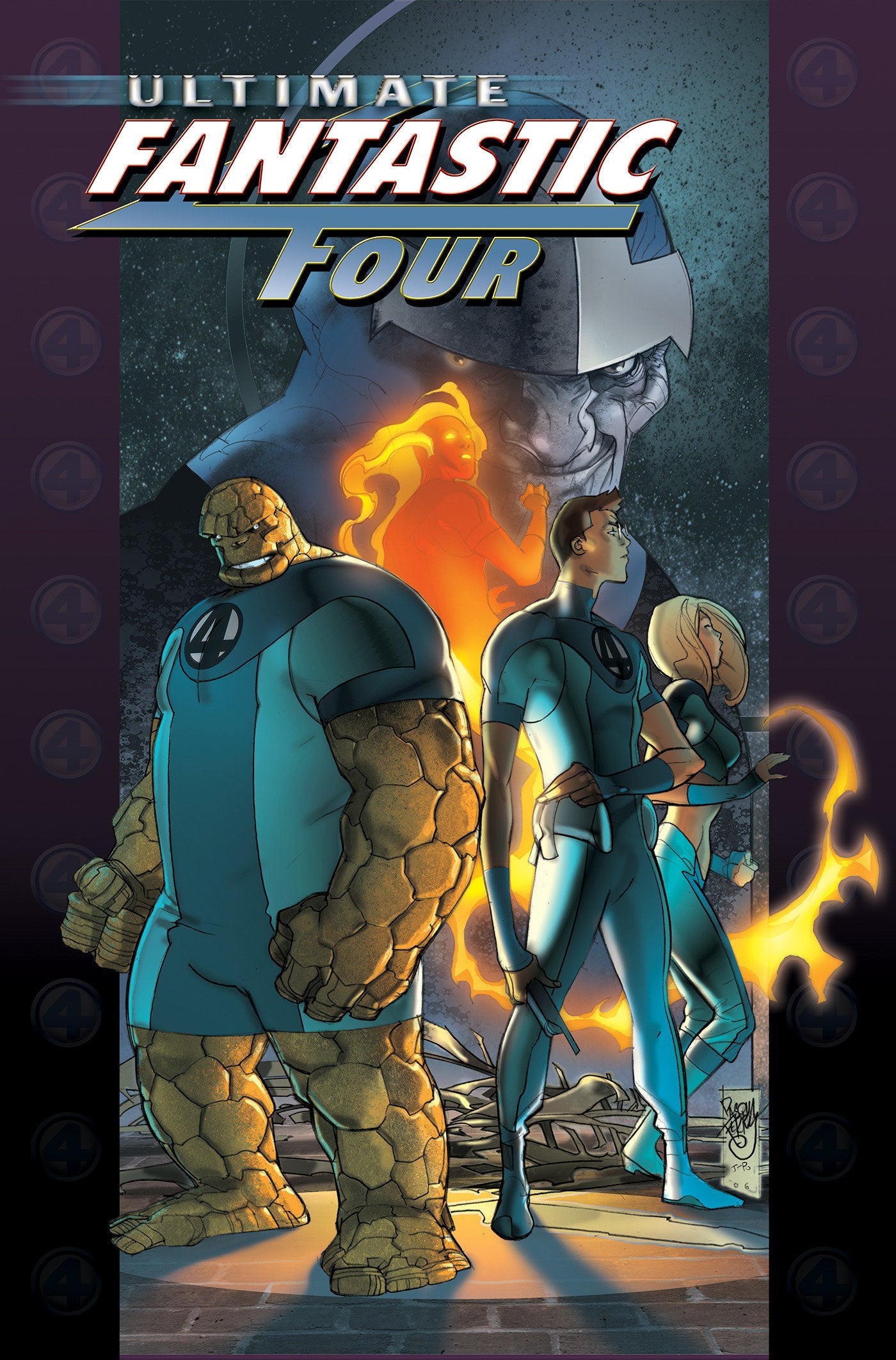 Ultimate Fantastic Four Omnibus Vol 02 HC Pasual Ferry Thanos Cover [Direct Market Only]