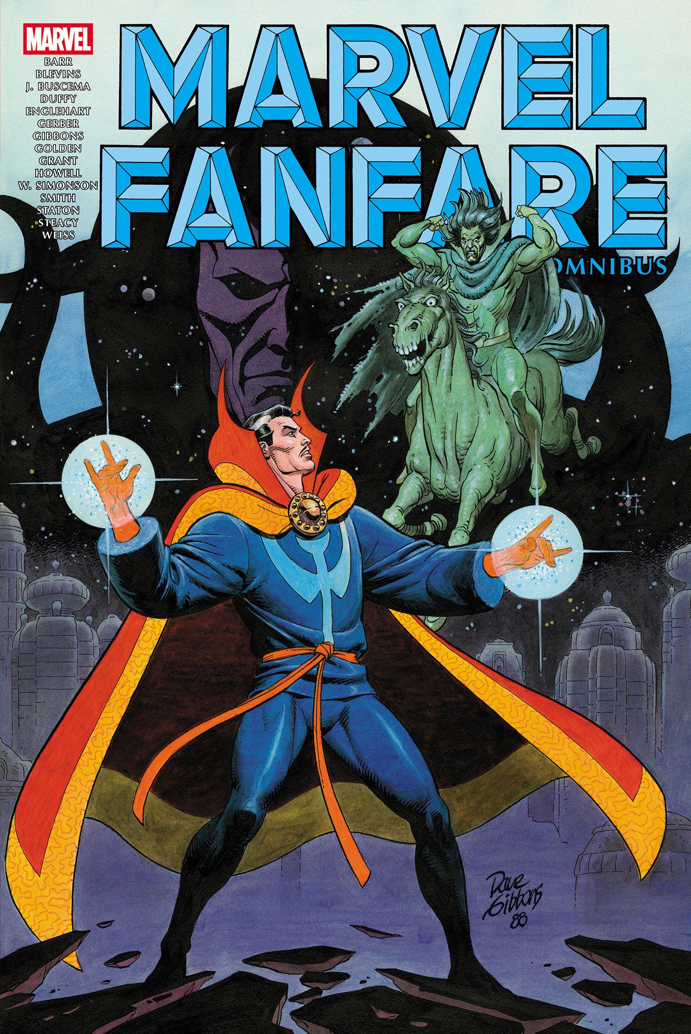 Marvel Fanfare Omnibus Vol 03 HC Dave Gibbons Cover