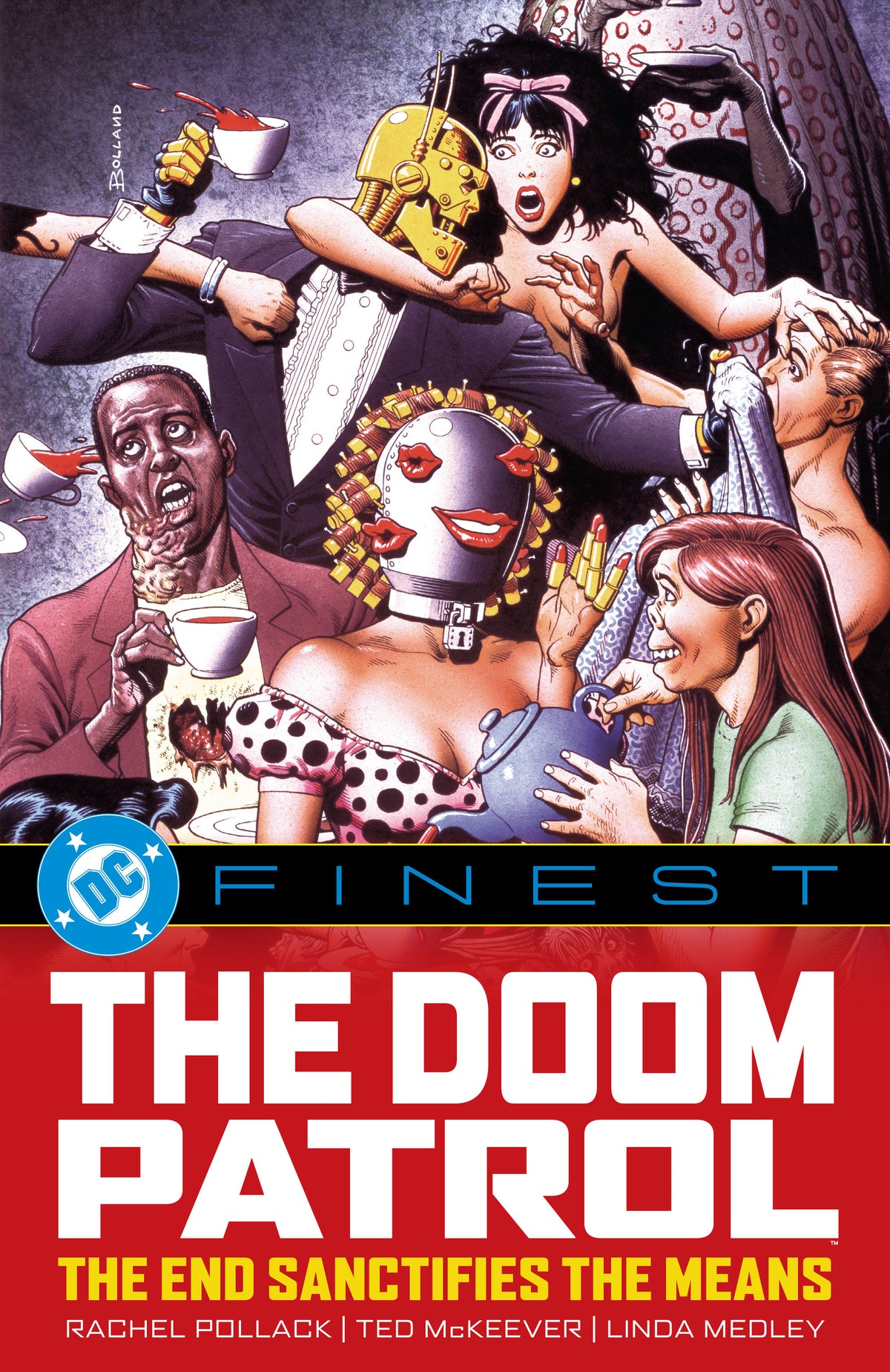 DC Finest Doom Patrol: The End Sanctifies The Means TPB
