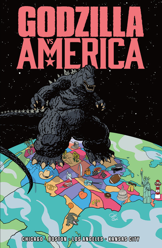 Godzilla vs. America: Boston, Chicago, Kansas City, Los Angeles