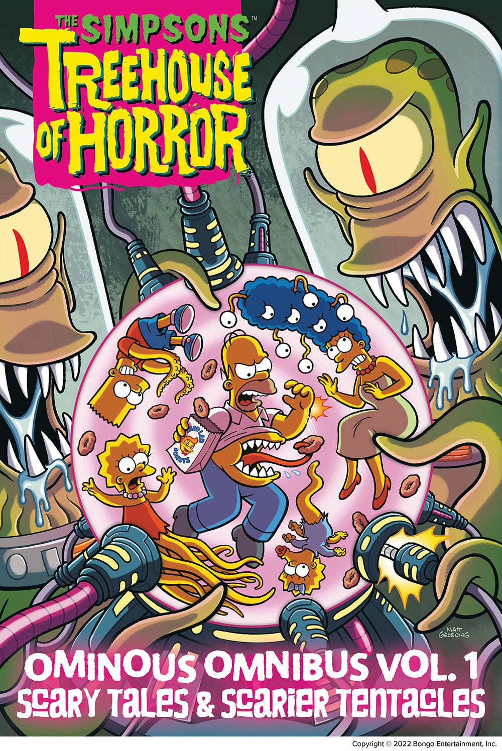 Simpsons Treehouse of Horror Ominous Omnibus Vol 01 HC