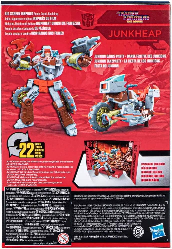 Transformers Studio Series 86-14 Voyager Junkheap