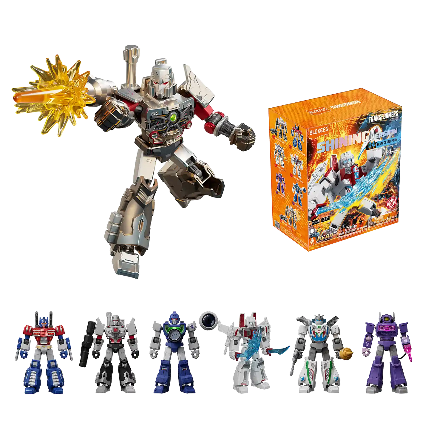 Blokees Transformers - Shining Version 04 : Spark of Deception - SINGLE BOX