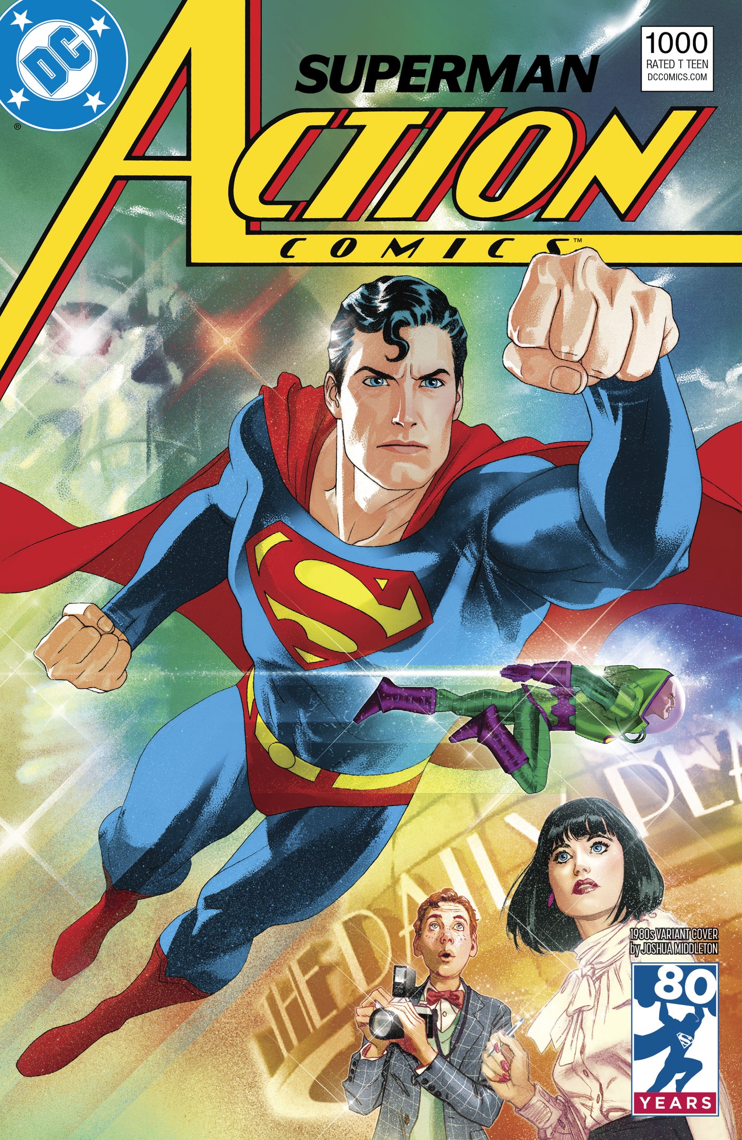 Action Comics (2016) #1000 1980s Variant