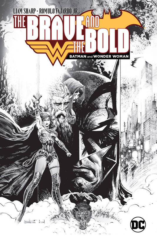 Brave And The Bold: Batman And Wonder Woman LCSD B&W Variant HC