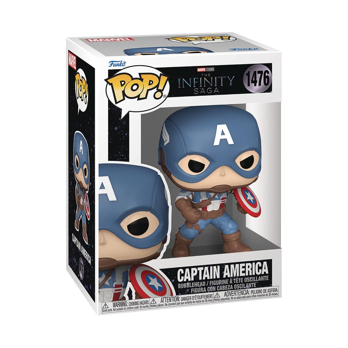 Pop Marvel #1476 MCU Archives Infinity Saga Captain America