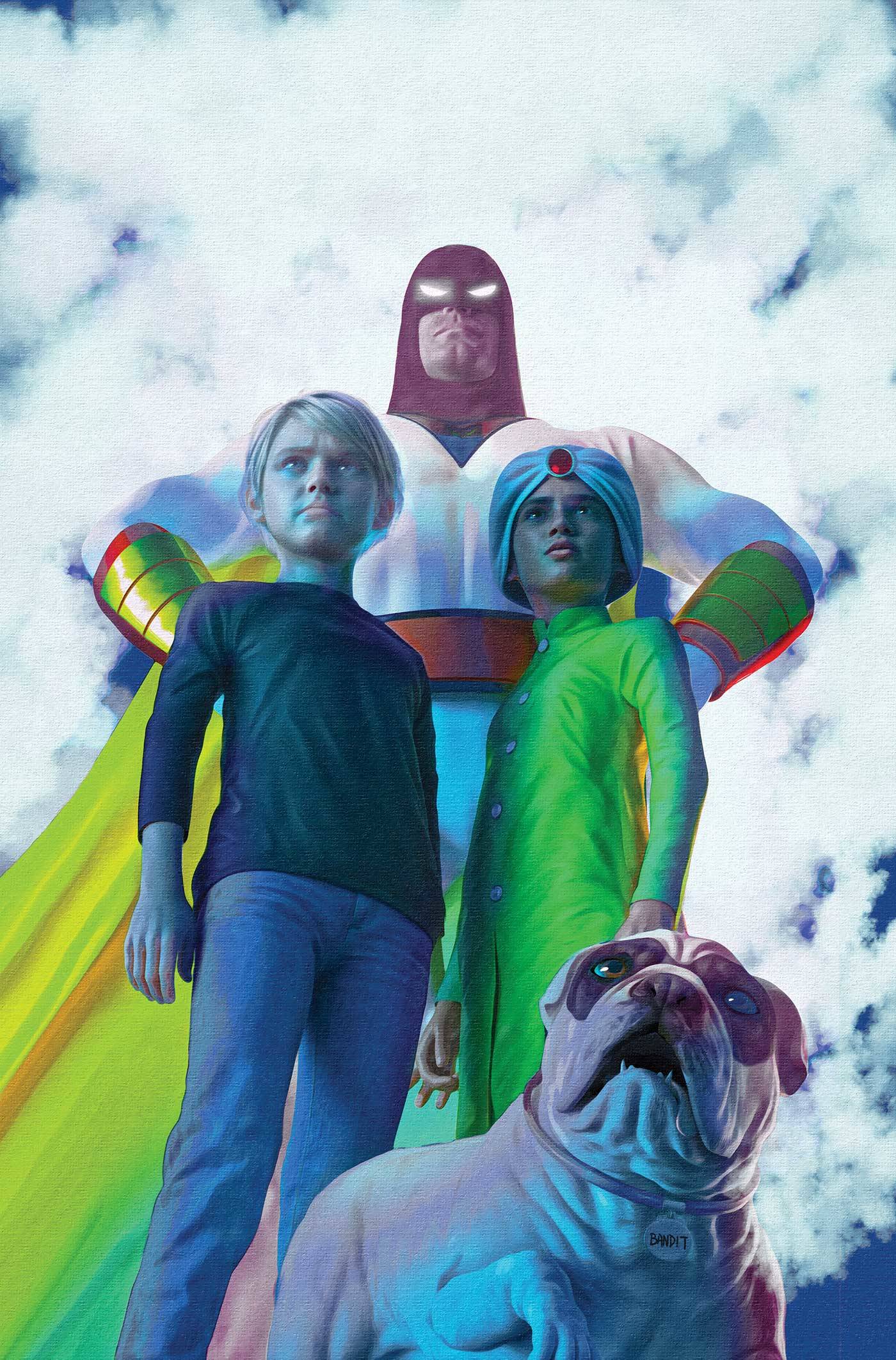 Space Ghost/Jonny Quest: Space Quest (2025) #1 Cover W Spears Virgin Foil