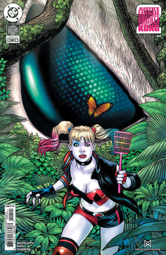 Justice League vs Godzilla vs Kong 2 (2025) #4 (of 7) Cover D Kevin Maguire 1:25 Variant