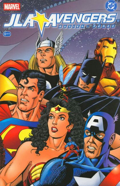 JLA/Avengers #1 Facsimile Edition Foil Wraparound Variant