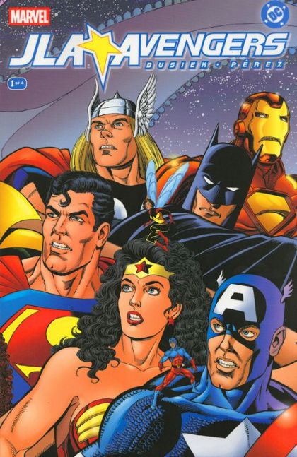 JLA/Avengers #1 Facsimile Edition Foil Wraparound Variant