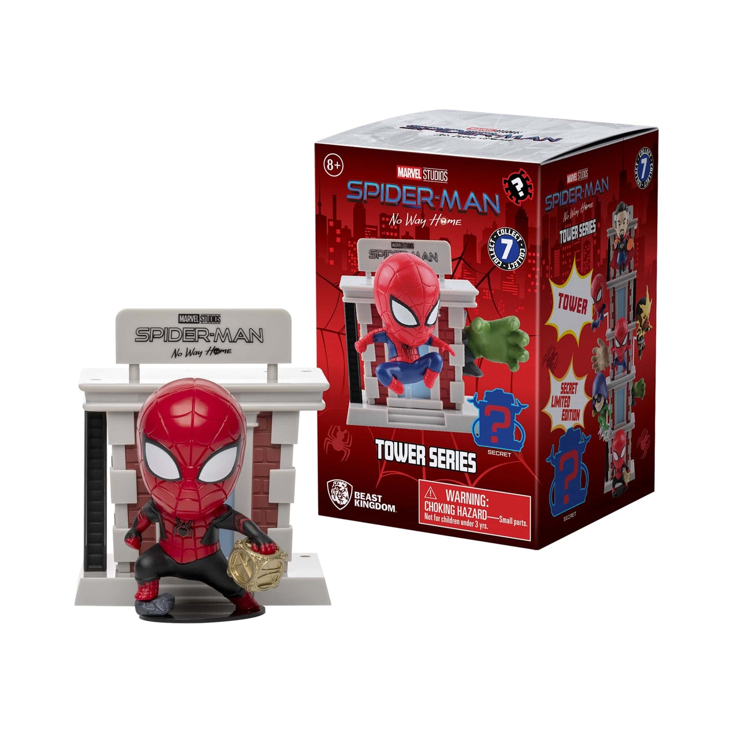 Spider-Man Hero Box Blind Box Tower Series 2 - PDQ of 6