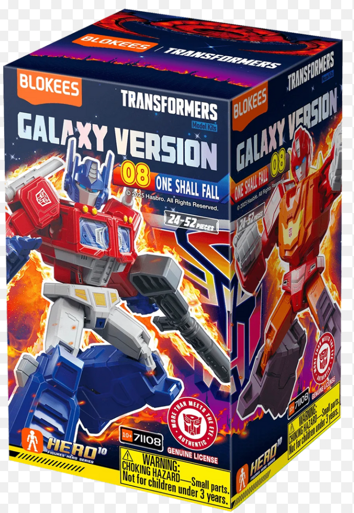 Blokees Transformers - Galaxy Version 09 : Darkest Hour - SINGLE BOX