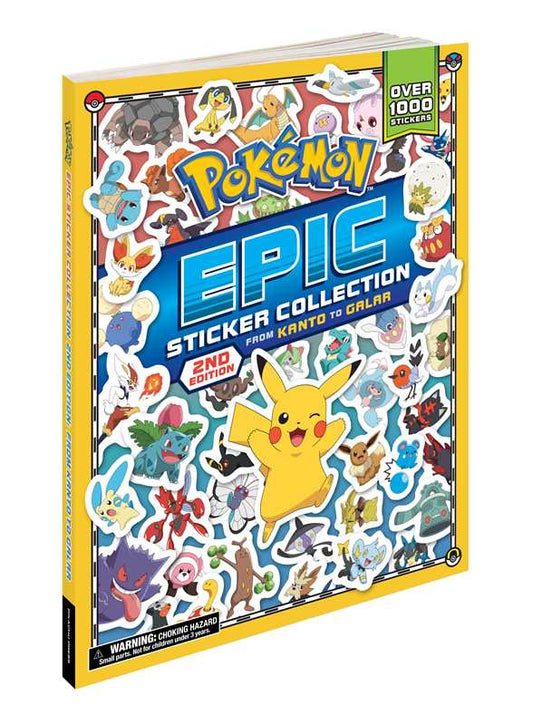 Pokémon Epic Sticker Collection: From Kanto to Galar
