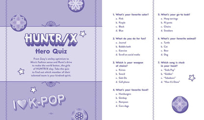 Unofficial KPop Demon Hunters Activity Book