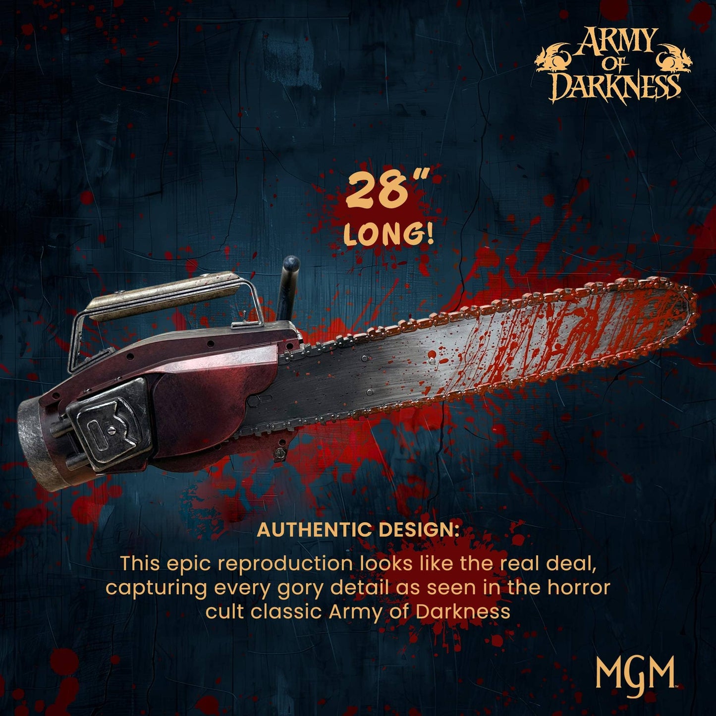 Army of Darkness 1:1 Ash's Chainsaw Prop Replica