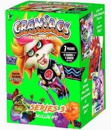 Craniacs Series 3 Trading Card Blaster Box