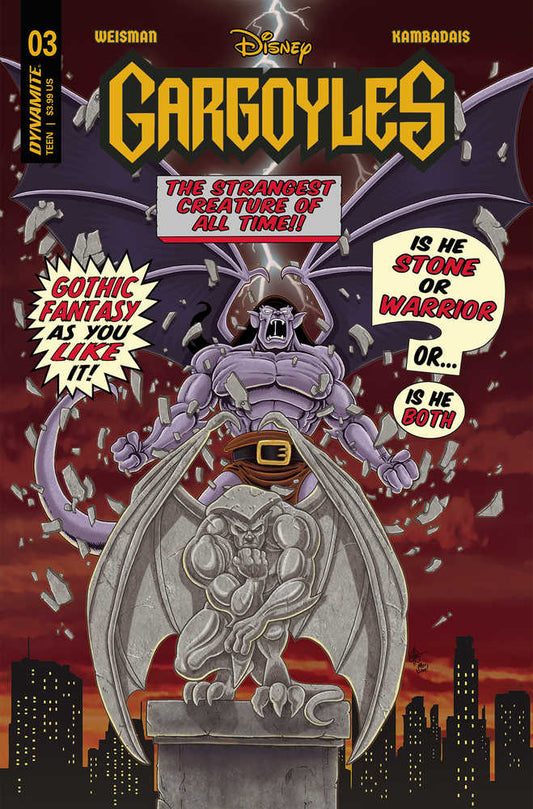 Gargoyles (2022) # 3 Cover V Ken Haeser FOC Bonus Cover