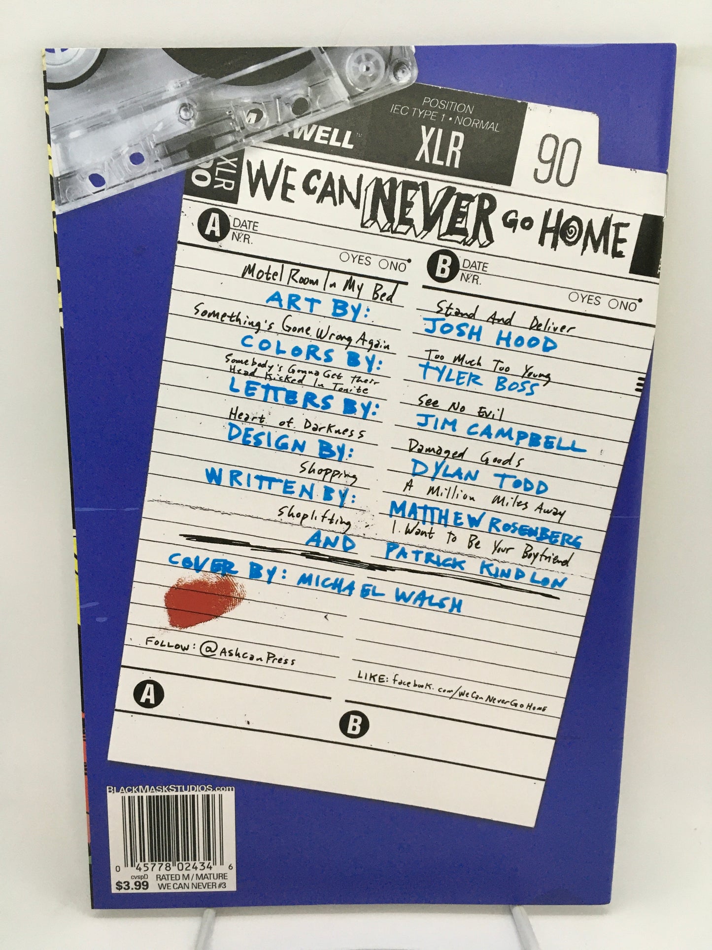 We Can Never Go Home (2015) #1, 2 & 3 Rick’s Comic City Store Variant Set