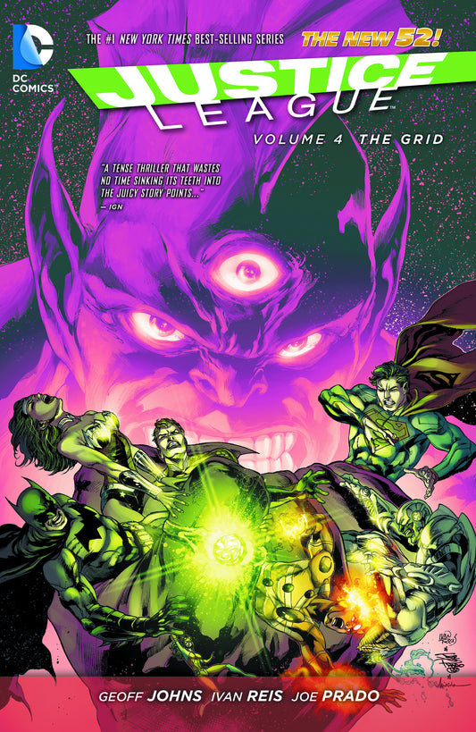 Justice League [New 52] Vol 04: The Grid TPB