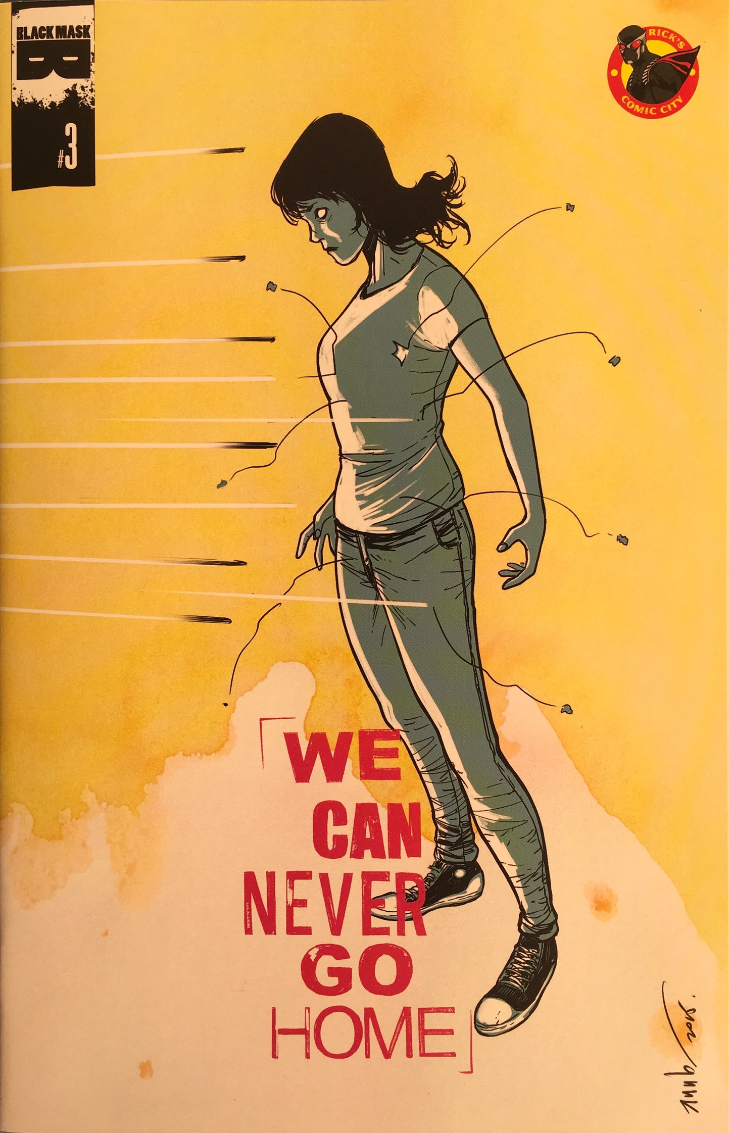 We Can Never Go Home (2015) #3 Rick’s Comic City Store Variant
